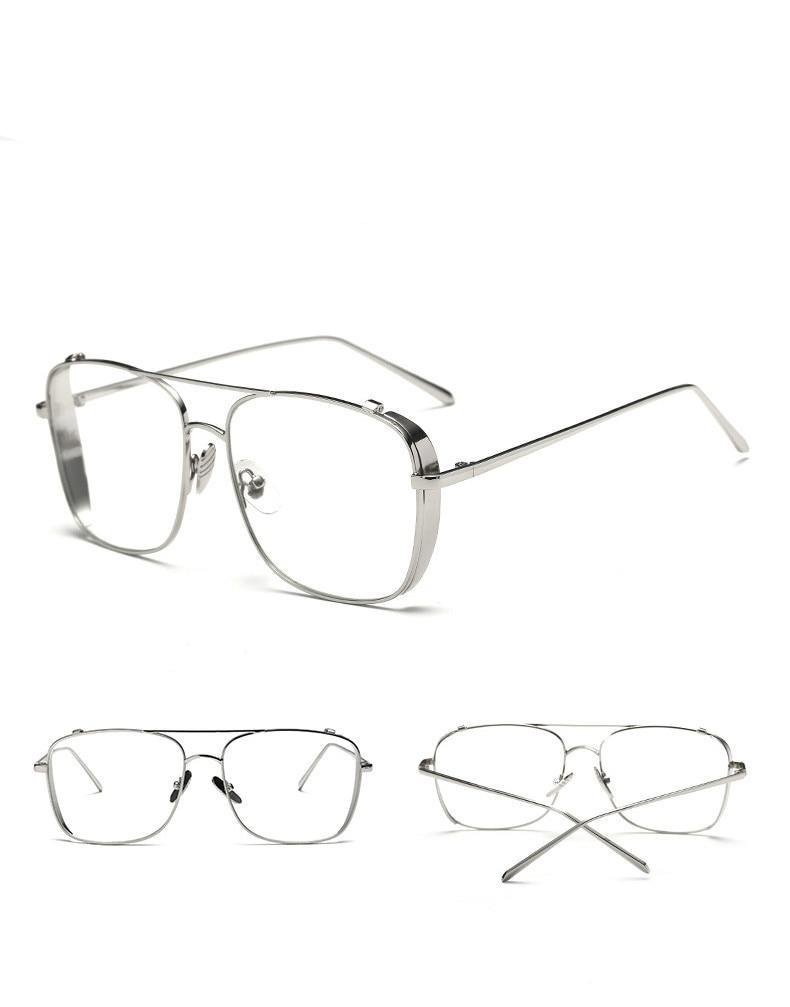 Optical Alloy Glasses Frame Women Men Oversized Transparent Eyeglasses Frames - JACK MARC