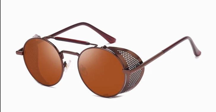 Latest Round Steampunk Sunglasses For Men And Women-FunkyTradition