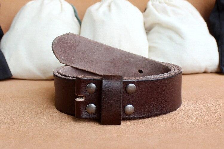 Stylish Genuine Leather Needle Buckle Belt For Men-FunkyTradition
