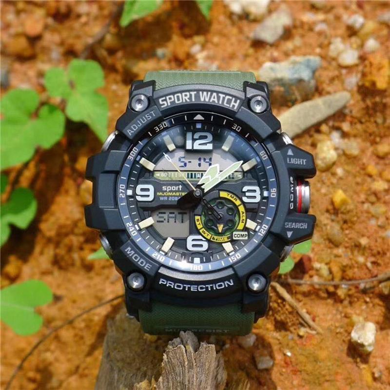 New Stylish Water Resistant Analog Plus Digital Sports Watches For Men And Women-FunkyTradition
