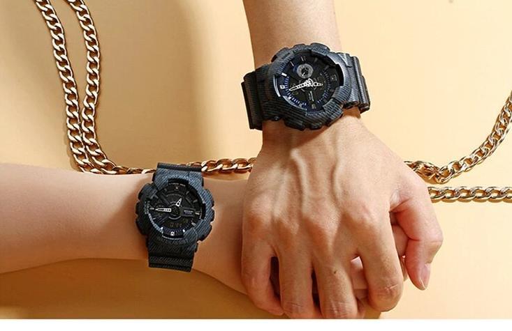 New Fashion Casual Sports Digital Rubber Cowboy Waterproof Watch For Men And Women-FunkyTradition