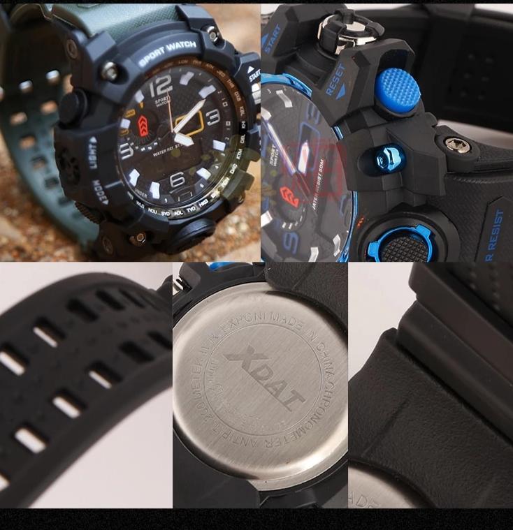 Stylish Trendy Military Army For Men's And Women Digital Sports Wristwatch-FunkyTradition