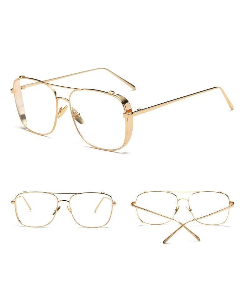Optical Alloy Glasses Frame Women Men Oversized Transparent Eyeglasses Frames - JACK MARC