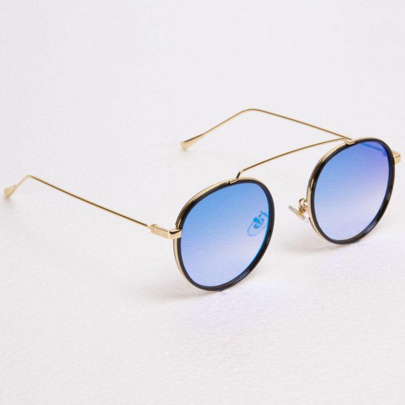 Stylish Round Metal Frame Sunglasses For Men And Women-FunkyTradition