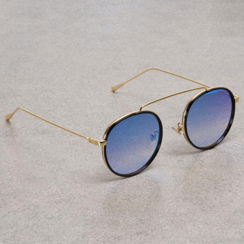 Stylish Round Metal Frame Sunglasses For Men And Women-FunkyTradition