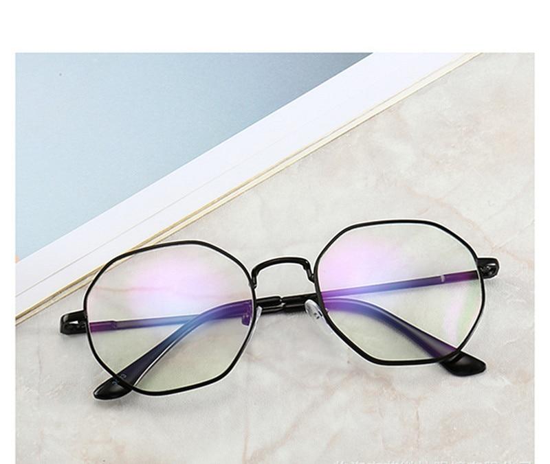 Stylish Polygon Clear Lens Sunglasses For Men And Women -FunkyTradition