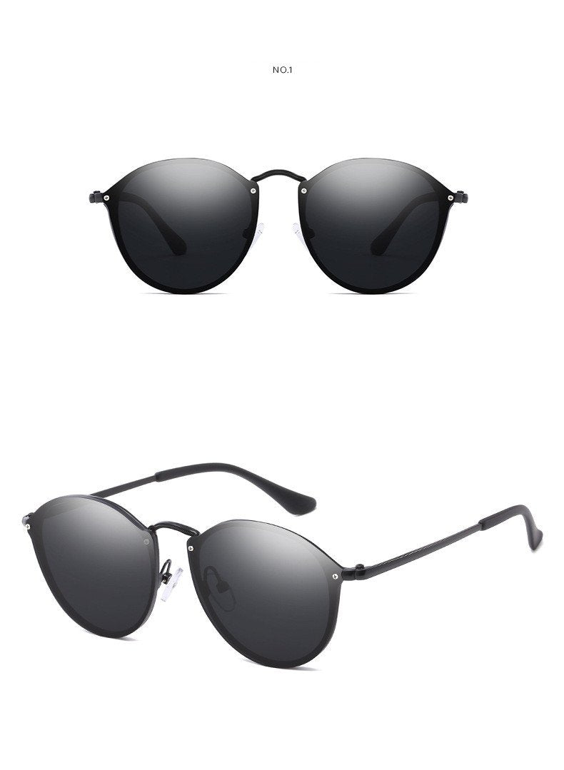 New Oval Blaze Sunglasses For Men And Women-FunkyTradition
