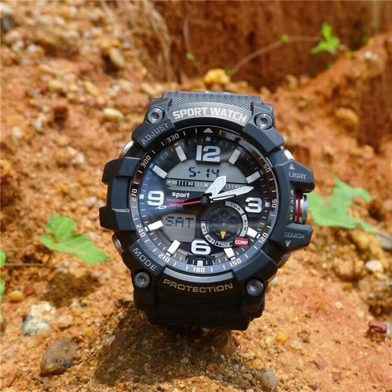 New Stylish Water Resistant Analog Plus Digital Sports Watches For Men And Women-FunkyTradition