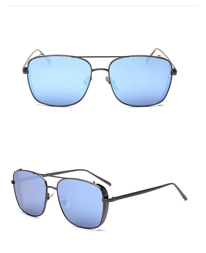 Stylish Celebrity Square Metal Sunglasses For Men And Women -FunkyTradition