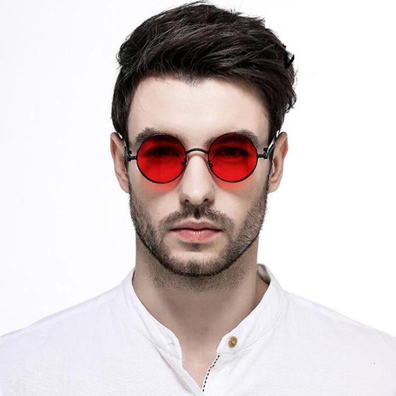 New Stylish Round Metal Frame Sunglasses For Men And Women -FunkyTradition