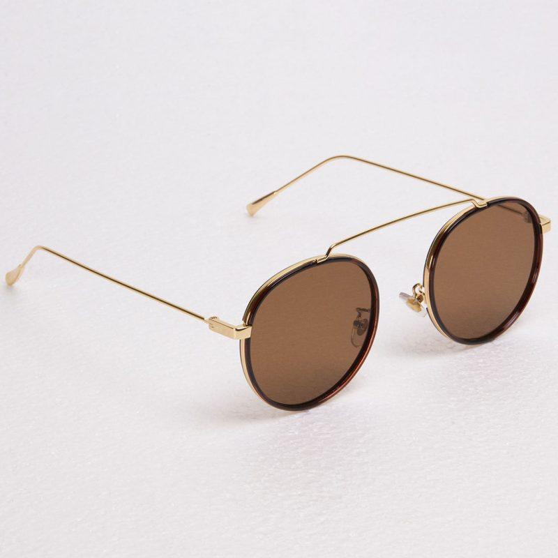 Stylish Round Metal Frame Sunglasses For Men And Women-FunkyTradition