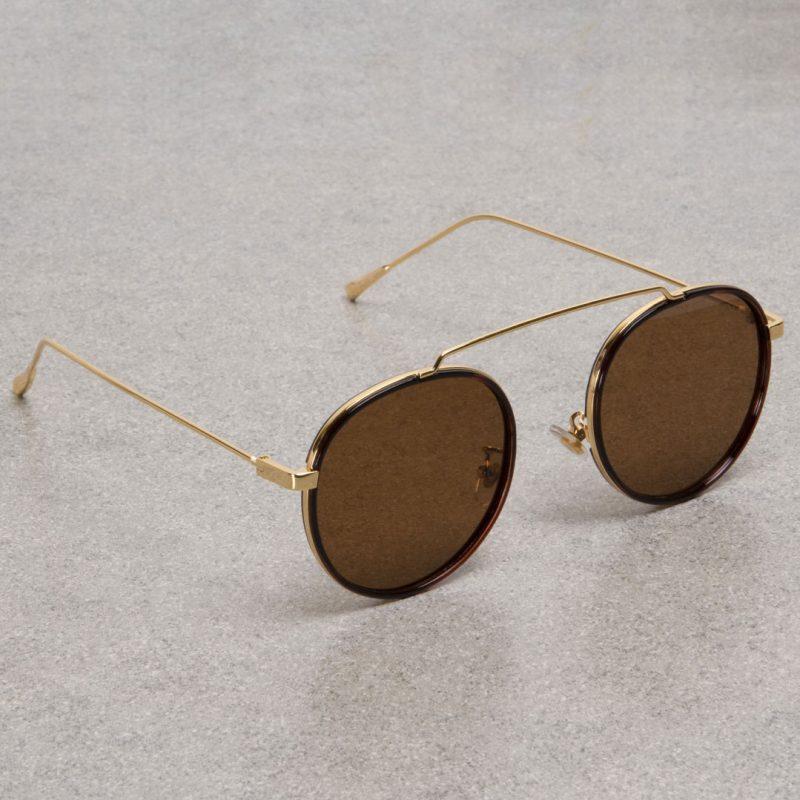 Stylish Round Metal Frame Sunglasses For Men And Women-FunkyTradition