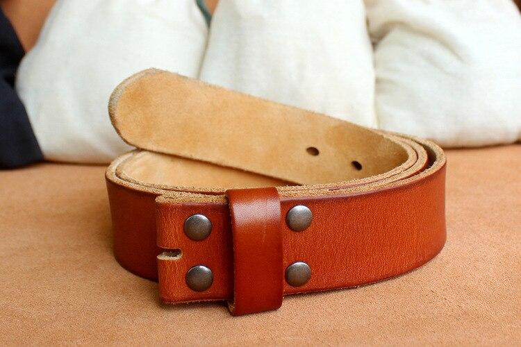 Stylish Genuine Leather Needle Buckle Belt For Men-FunkyTradition