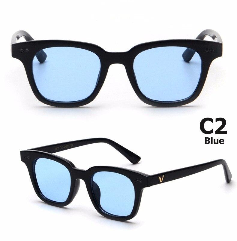 Trendy Square Transparent Sunglasses For Men And Women-FunkyTradition