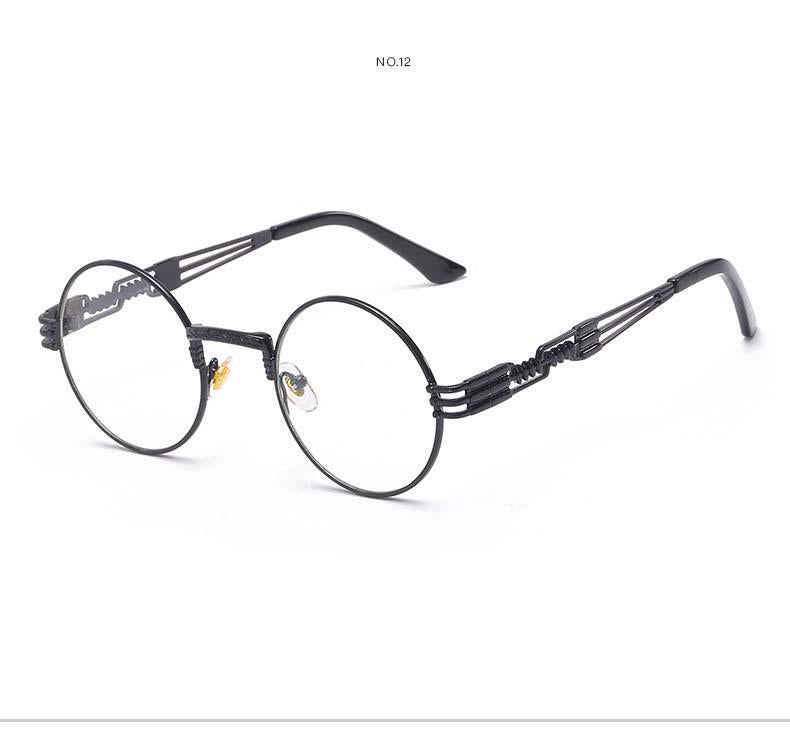 Metal Alloy Round Sunglasses For Men And Women -FunkyTradition