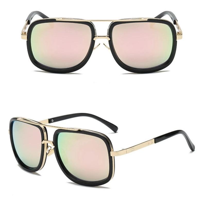 Stylish Vintage Square Retro Sunglasses For Men And Women-FunkyTradition