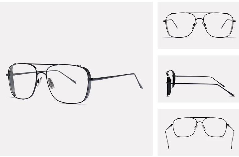 Stylish War Movie Square Vintage Sunglasses For Men-FunkyTradition