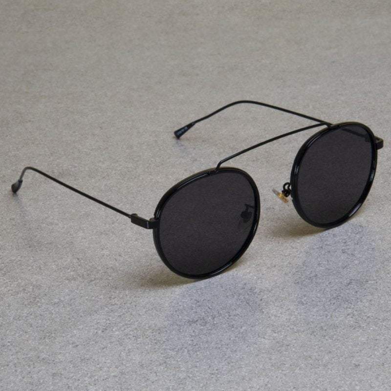 Stylish Round Metal Frame Sunglasses For Men And Women-FunkyTradition