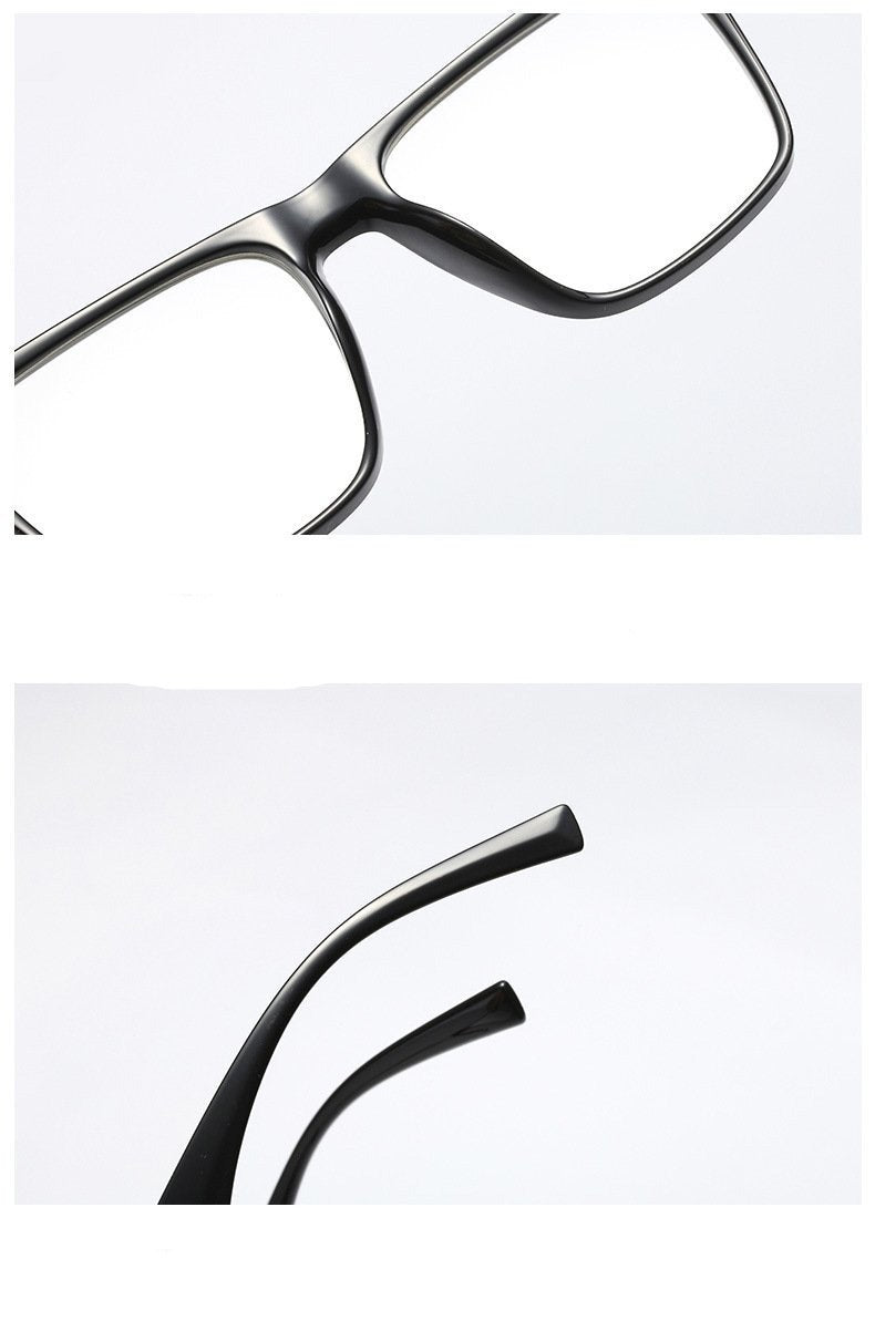 Oversized Square Frame Eyeglasses For Men - FunkyTradition
