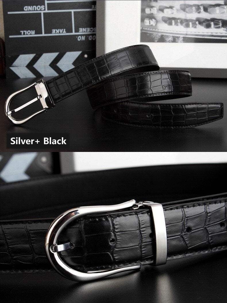 Luxury Design High Quality Genuine Leather Belt For Men-FunkyTradition