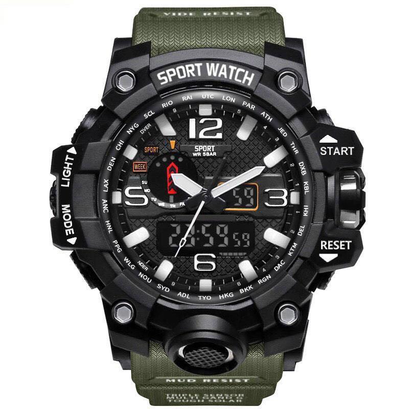 Stylish Trendy Military Army For Men's And Women Digital Sports Wristwatch-FunkyTradition