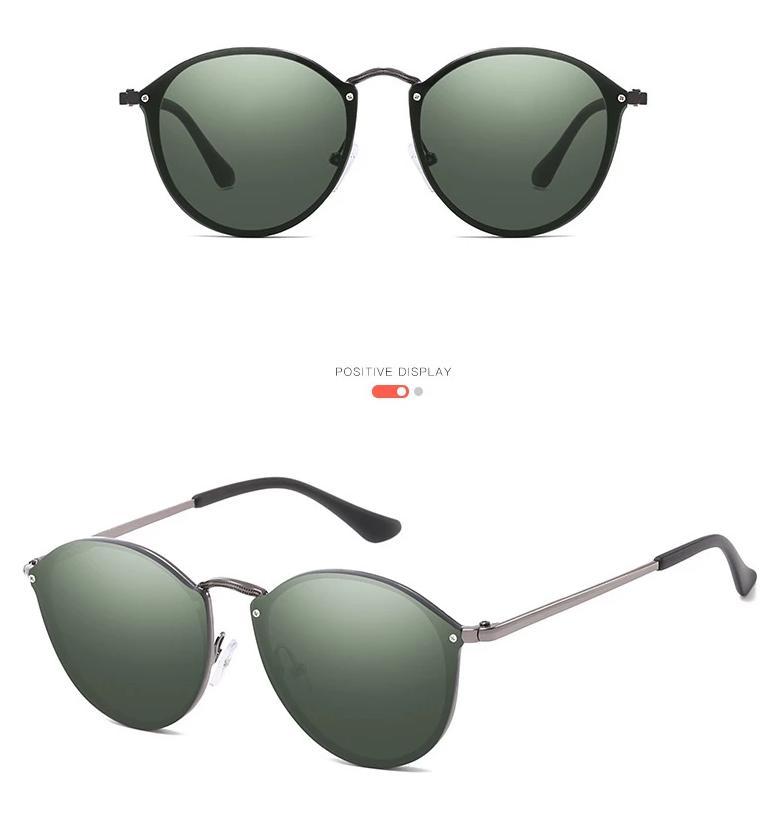 New Oval Blaze Sunglasses For Men And Women-FunkyTradition