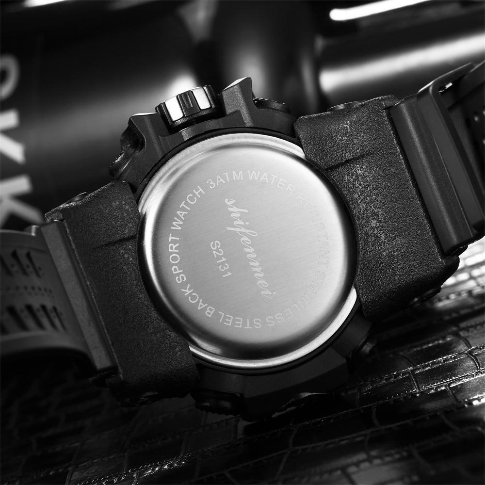New Stylish Men's Double Core LED Luminescent Multi-Function Sport Watch For Men And Women-FunkyTradition