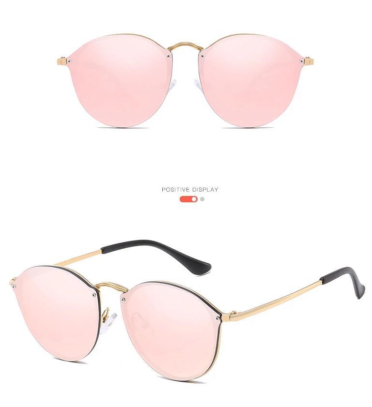 New Oval Blaze Sunglasses For Men And Women-FunkyTradition
