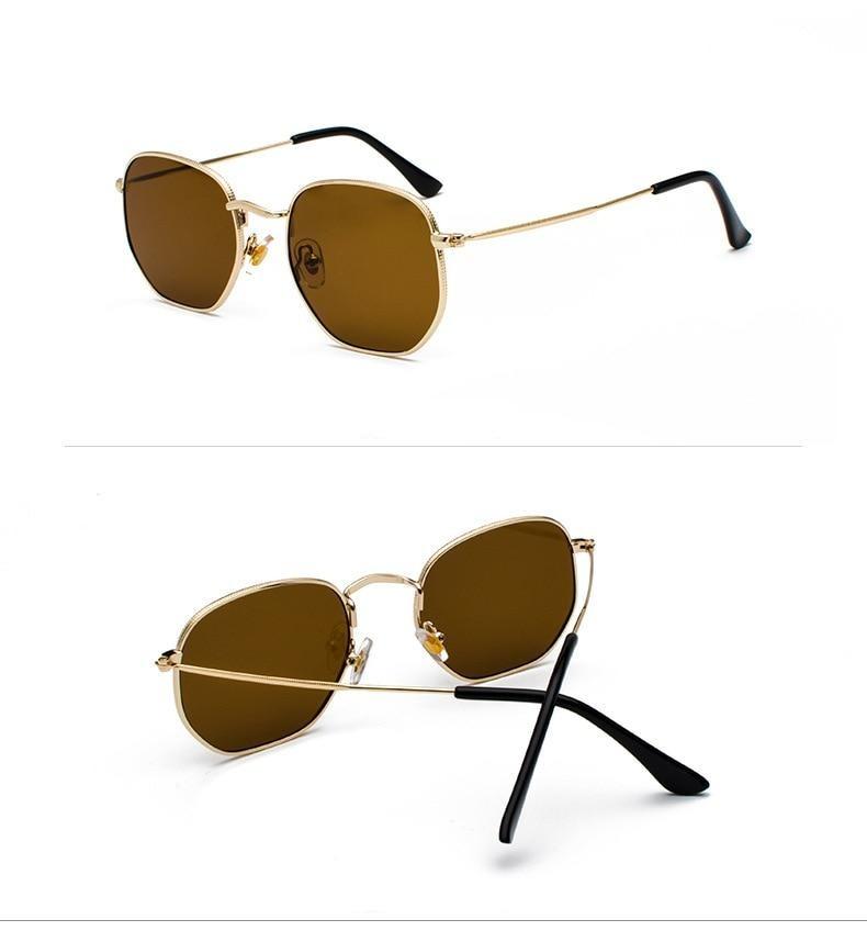 Stylish Hexagon Sunglasses For Men And Women-FunkyTradition