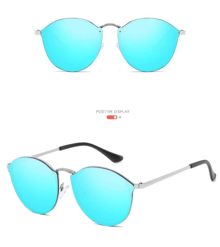 New Oval Blaze Sunglasses For Men And Women-FunkyTradition