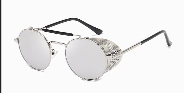 Latest Round Steampunk Sunglasses For Men And Women-FunkyTradition