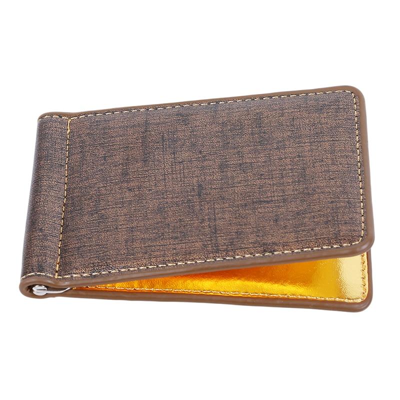 Men Bifold Money Clips Leather Wallet For Men-FunkyTradition