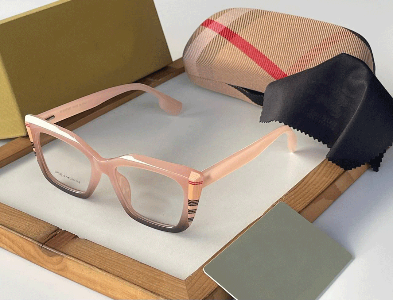 Luxury Square Gradient Eyeframes- Multicolor Frame | Premium UV Protection