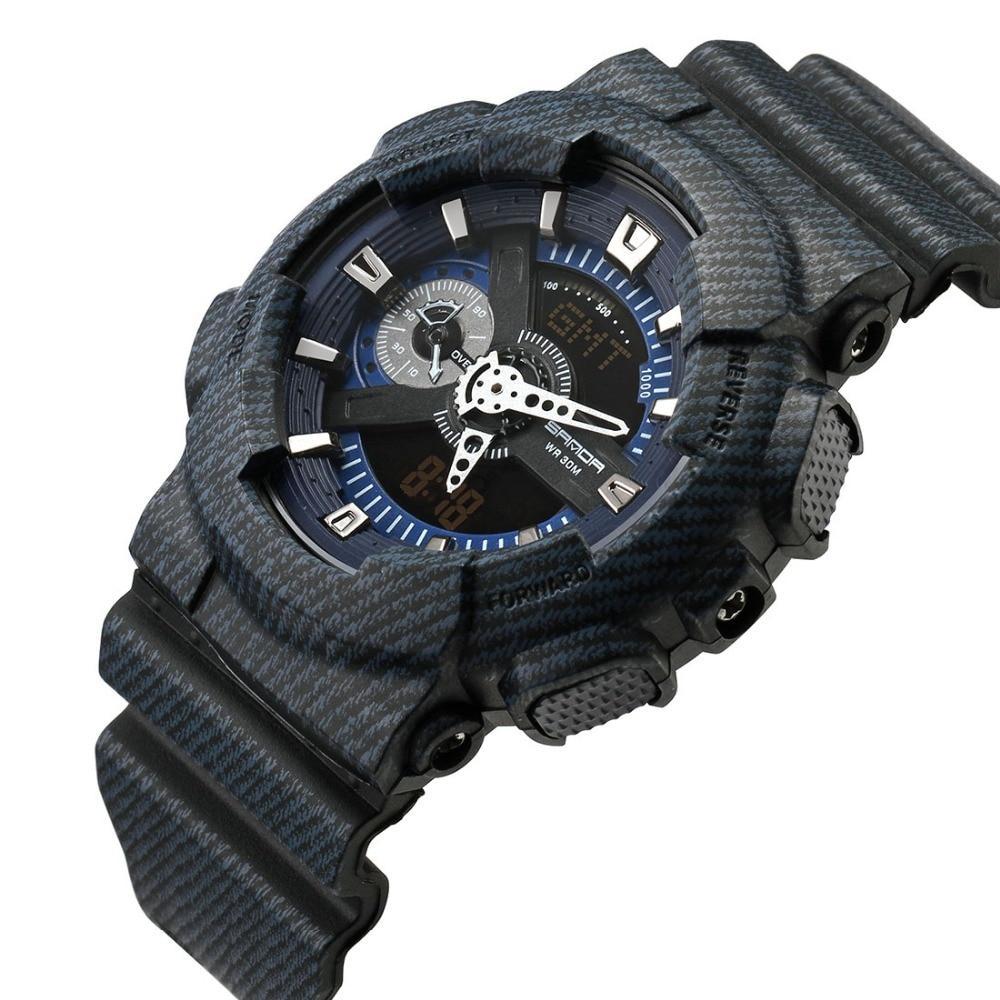 New Fashion Casual Sports Digital Rubber Cowboy Waterproof Watch For Men And Women-FunkyTradition