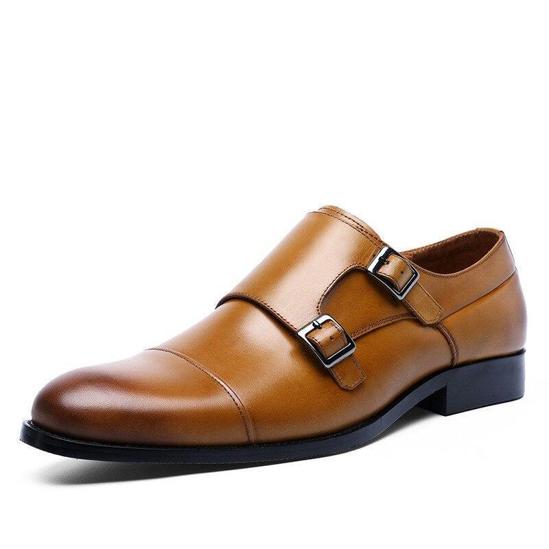 Stylish Monk Strap Slipons For Men-FunkyTradition
