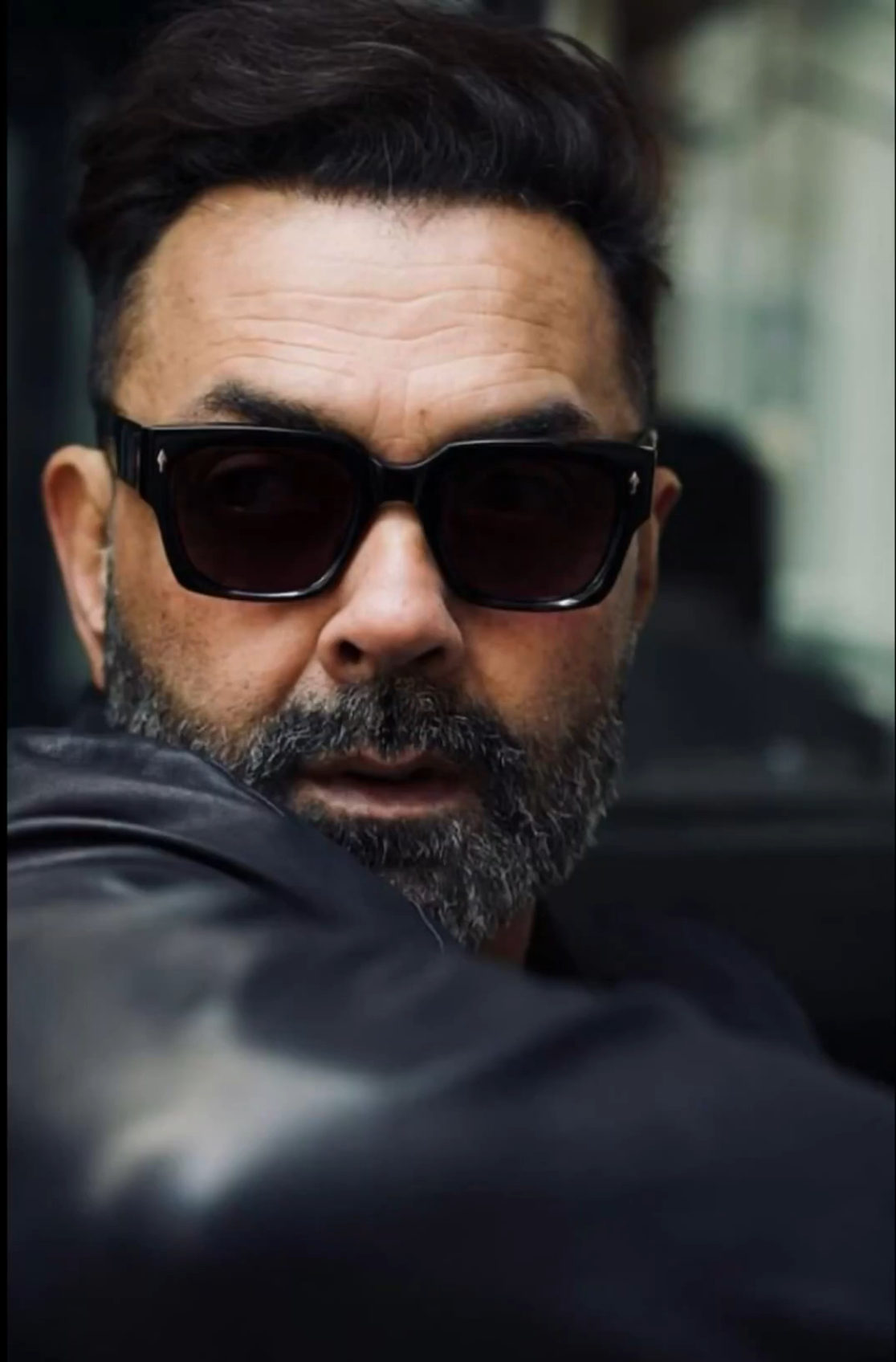 Bobby Deol Inspired Black Square Sunglasses – Premium Luxury Unisex Eyewear with UV Protection