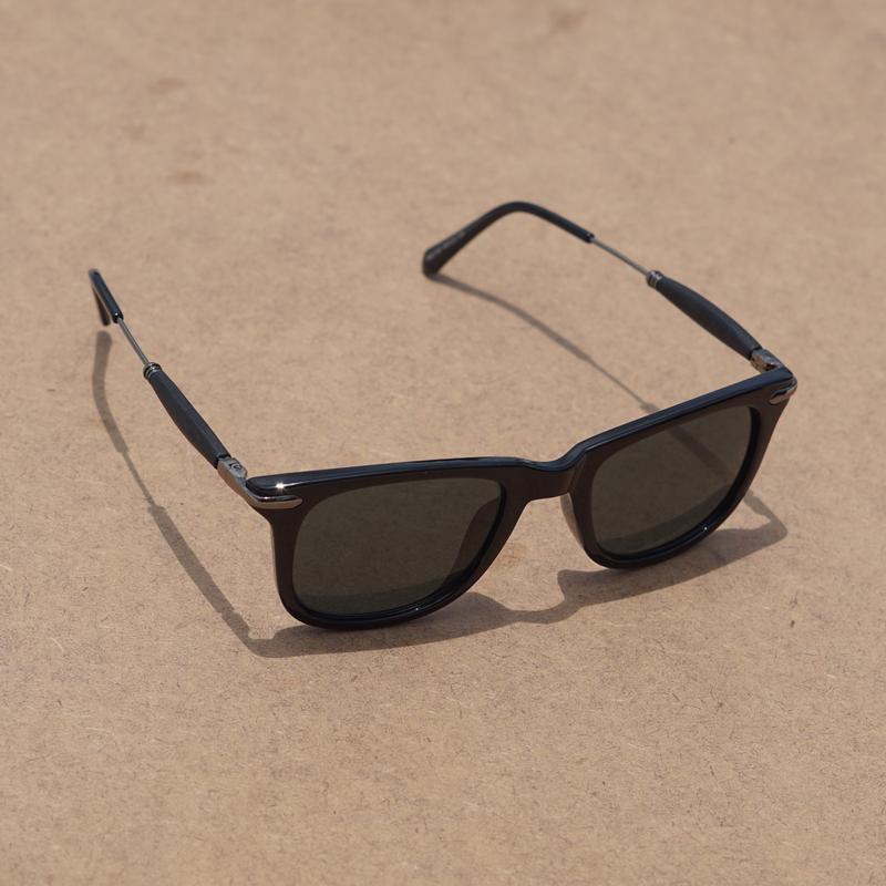Roadster Retro Square Side Rubber Sunglasses For Men And Women-FunkyTradition
