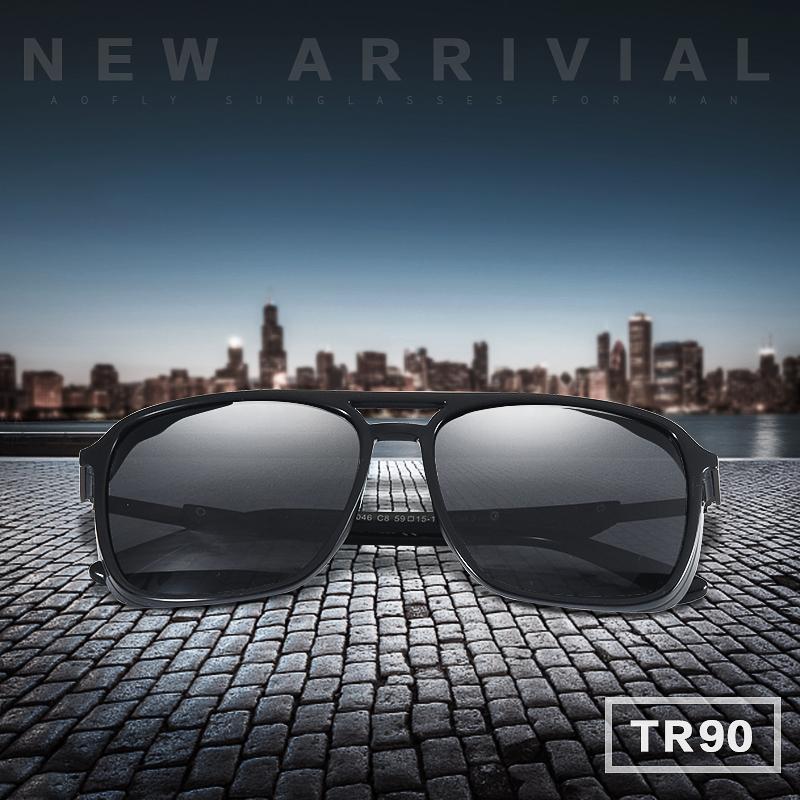 Wayfarer Polarized Sunglasses Men Women Square Style -FunkyTradition