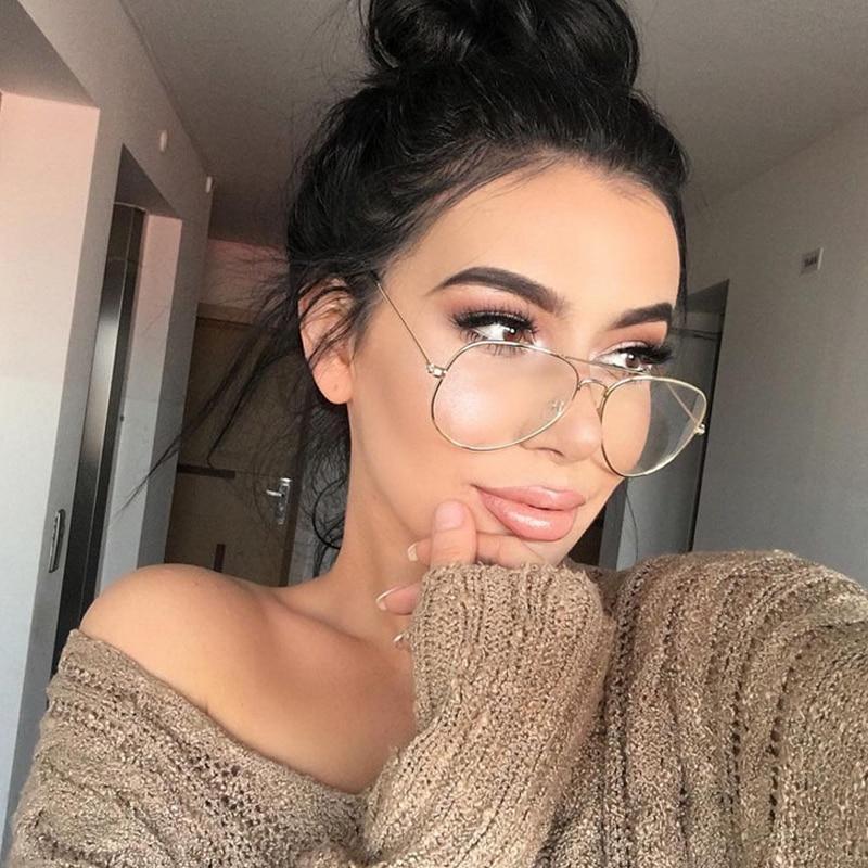 Stylish Transparent Aviator Sunglasses For Men And Women-FunkyTradition