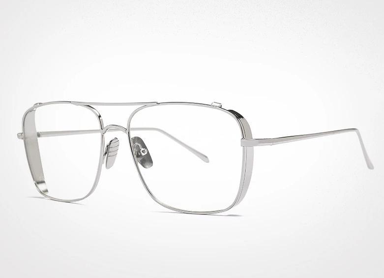 Stylish War Movie Square Vintage Sunglasses For Men-FunkyTradition