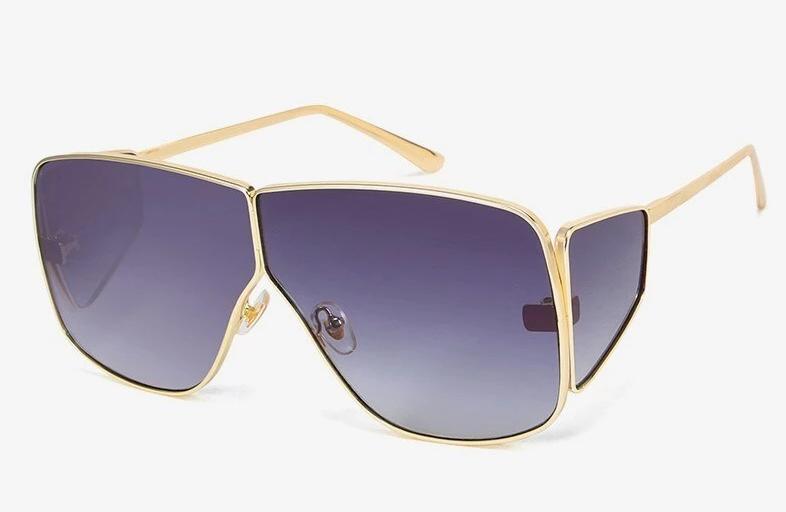 Premium Celebrity Oversize Square Sunglasses For Men And Women -FunkyTradition