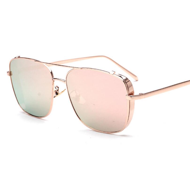 Stylish Celebrity Square Metal Sunglasses For Men And Women -FunkyTradition