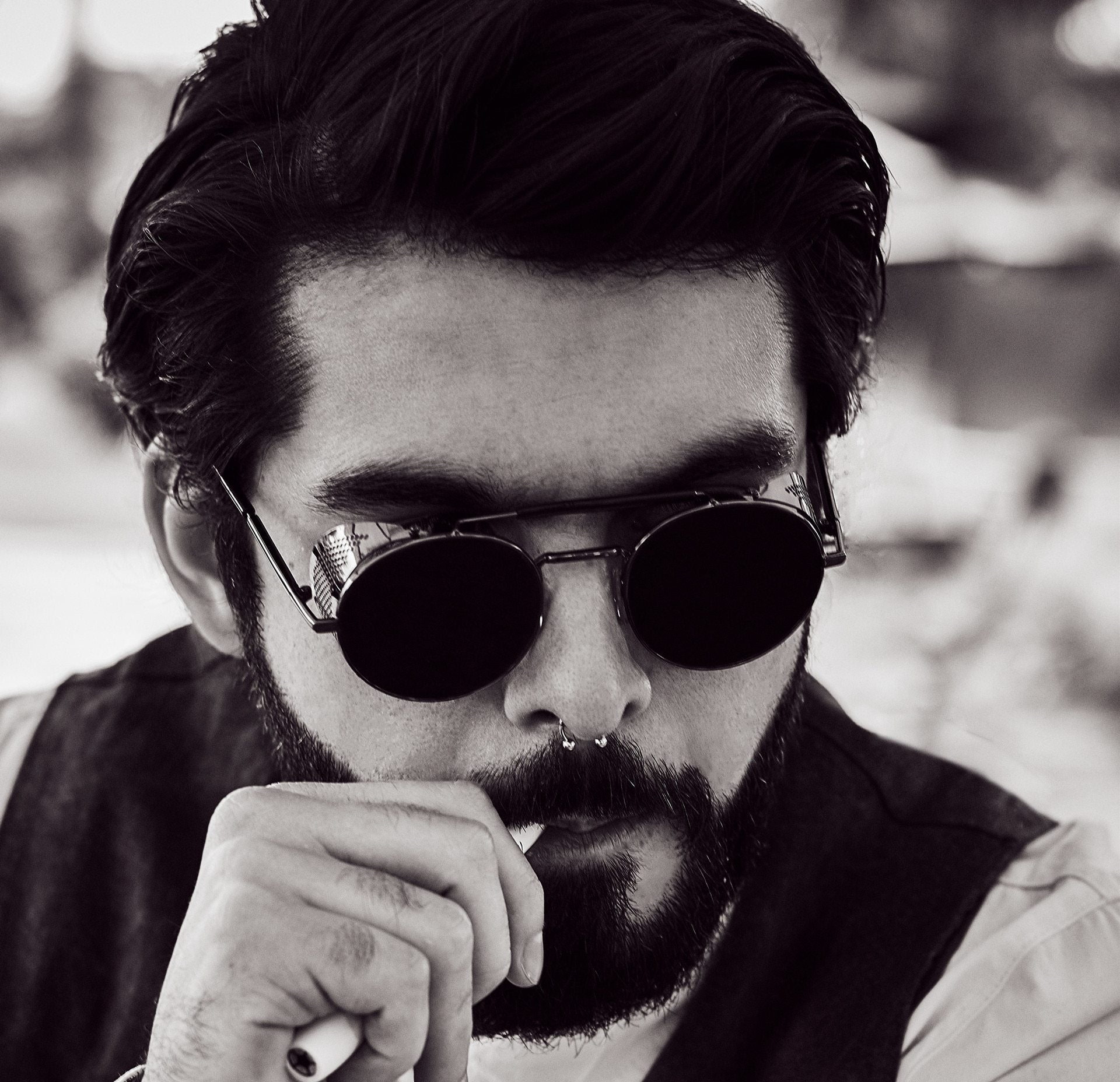 Most Stylish Round Vintage Metal Sunglasses For Men And Women-FunkyTradition