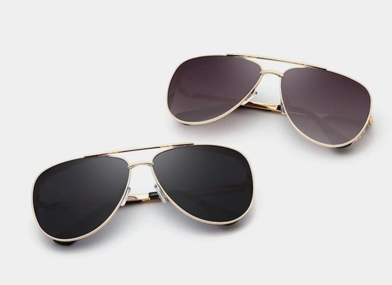New Stylish Metal Vintage Aviator Sunglasses For Men And Women-FunkyTradition
