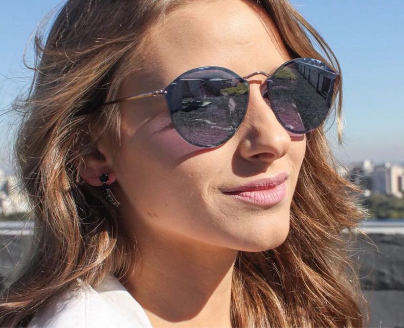 Stylish Rimless Cool Round Sunglasses For Men And Women -FunkyTradition