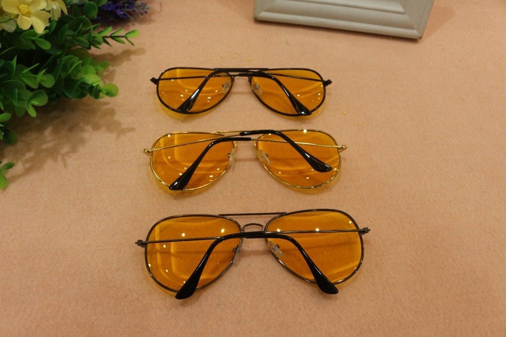 Most Trending Yellow Candy Aviator Sunglasses For Men And Women-FunkyTradition