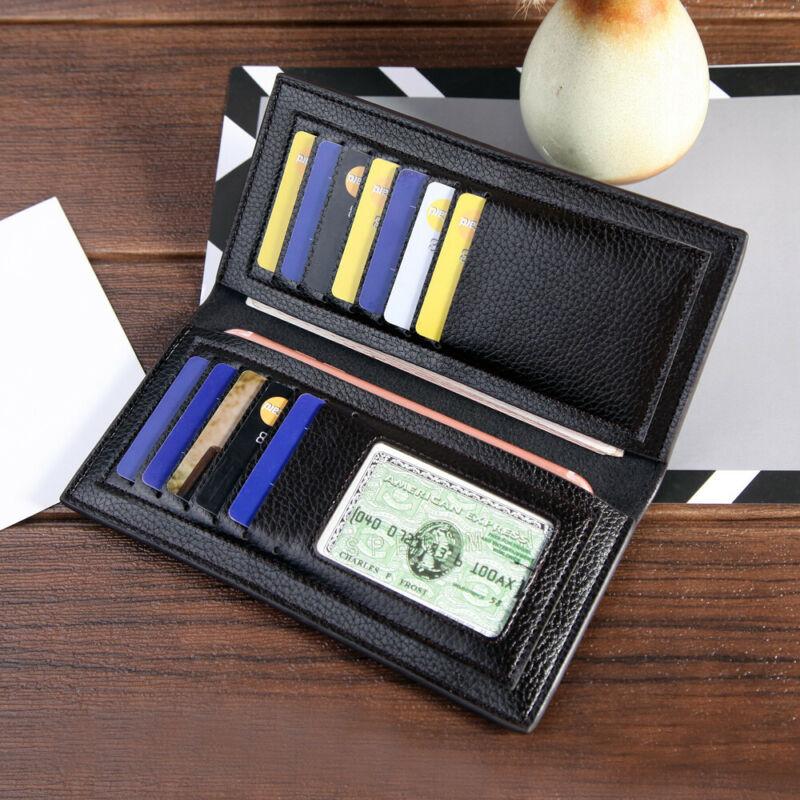 Luxury New Men Women Bifold Long Wallets-FunkyTradition