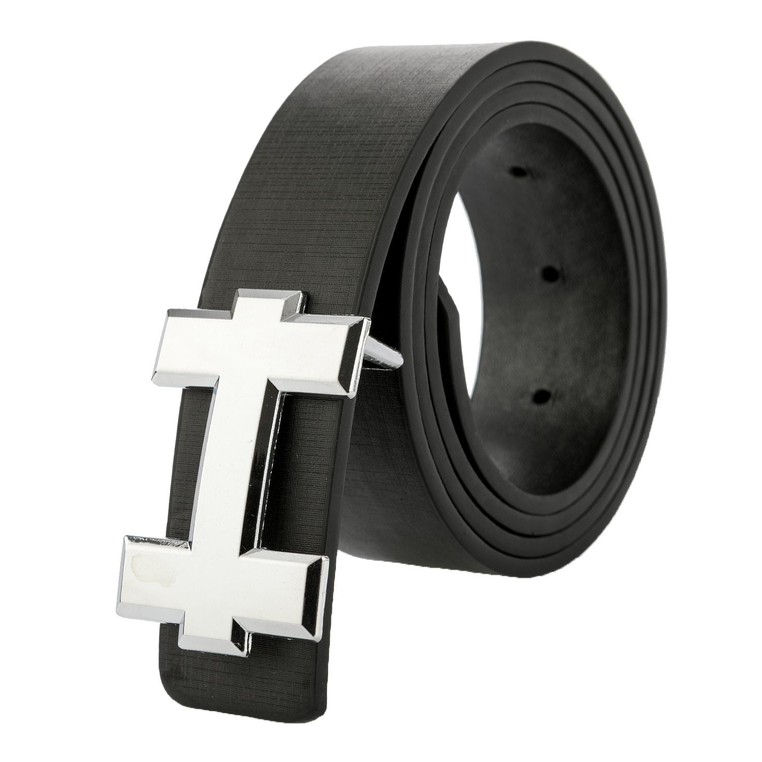 Trendy Square H Pattern Belt For Men-FunkyTradition