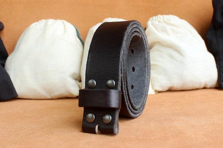 Stylish Genuine Leather Needle Buckle Belt For Men-FunkyTradition