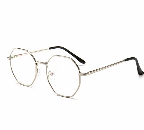 Stylish Polygon Clear Lens Sunglasses For Men And Women -FunkyTradition